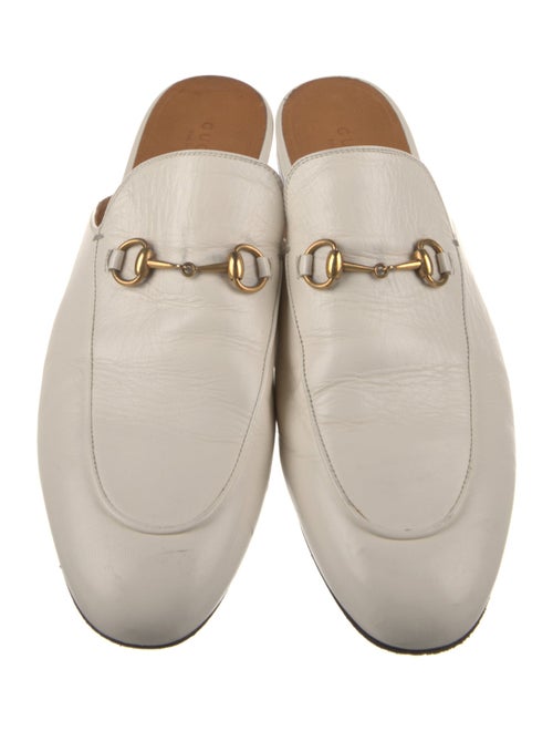 Gucci Horsebit Accent Leather Mules