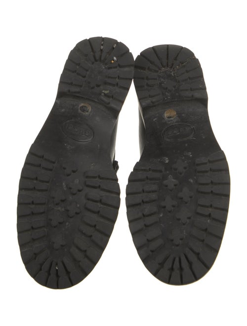 Gucci Horsebit Accent Leather Loafers