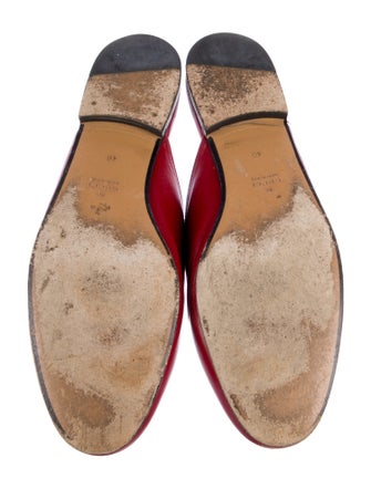 Gucci Horsebit Accent Leather Mules