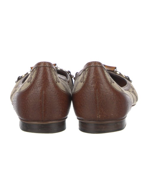 Gucci GG Canvas Canvas Ballet Flats