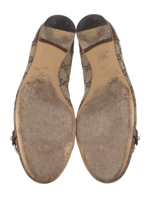 Gucci GG Canvas Canvas Ballet Flats