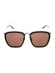Gucci Square Tinted Sunglasses