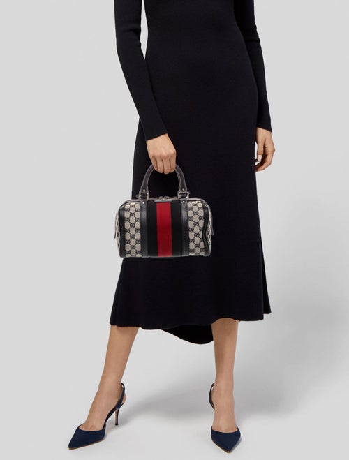 Gucci GG Canvas Boston Small