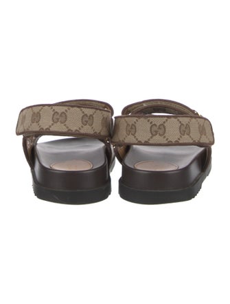 Gucci GG Canvas Canvas Sandals