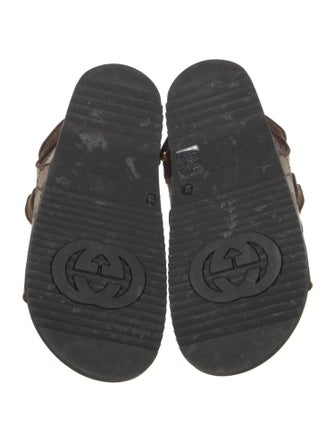 Gucci GG Canvas Canvas Sandals