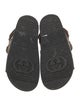 Gucci GG Canvas Canvas Sandals