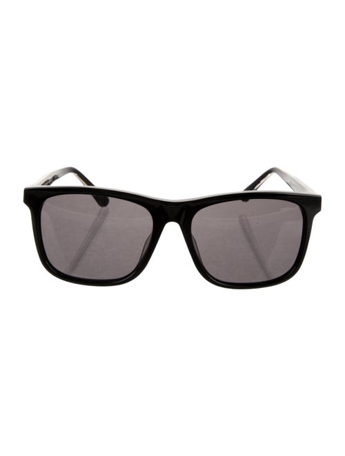 Gucci Web Accent Square Sunglasses