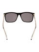 Gucci Web Accent Square Sunglasses