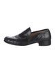 Gucci Horsebit Accent Leather Dress Loafers