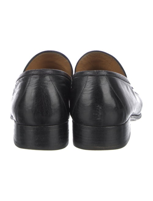 Gucci Horsebit Accent Leather Dress Loafers