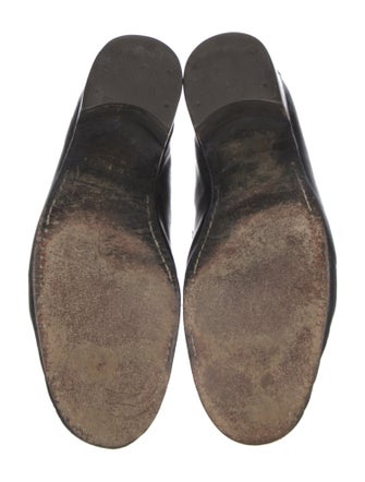 Gucci Horsebit Accent Leather Dress Loafers