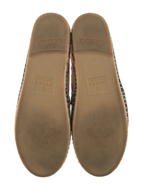 Gucci Interlocking G Logo Canvas Espadrilles