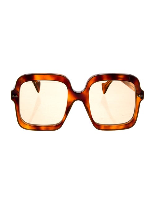 Gucci Interlocking G Logo Oversize Sunglasses