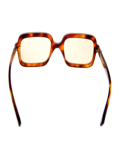 Gucci Interlocking G Logo Oversize Sunglasses