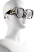 Gucci Double G Logo Square Sunglasses