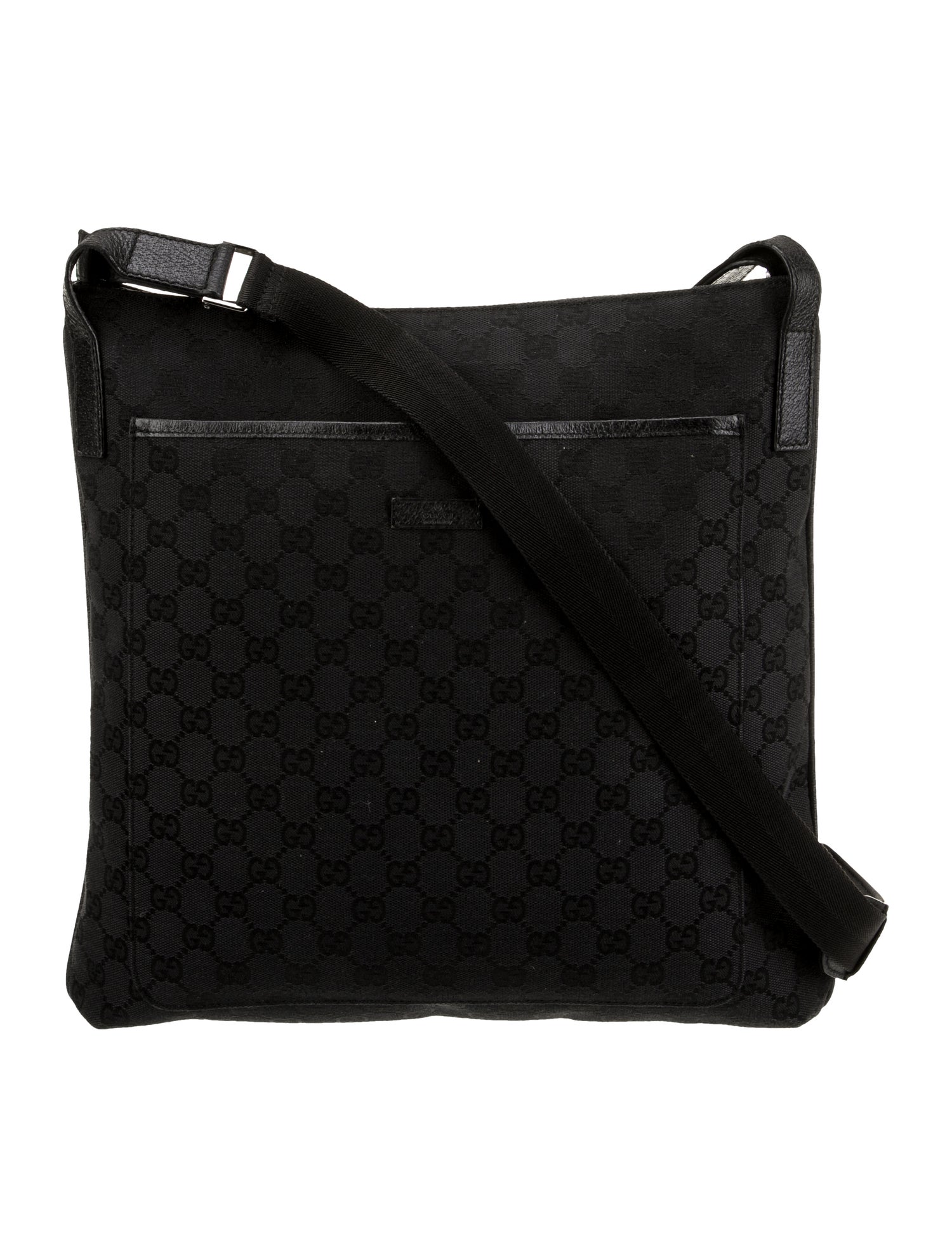 Gucci GG Canvas Messenger Bag Vintage