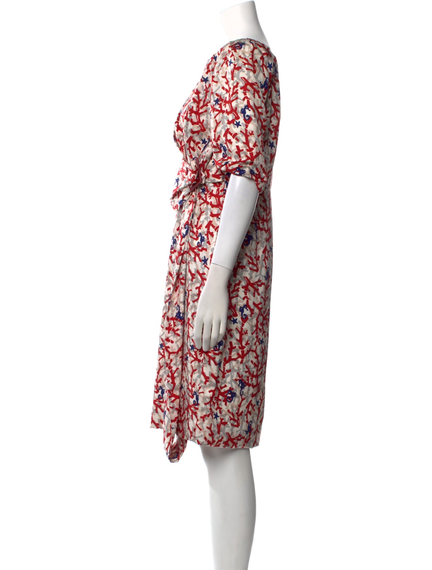 Gucci Silk Knee-Length Dress