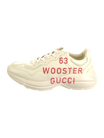 Gucci Interlocking G Logo Leather Sneakers