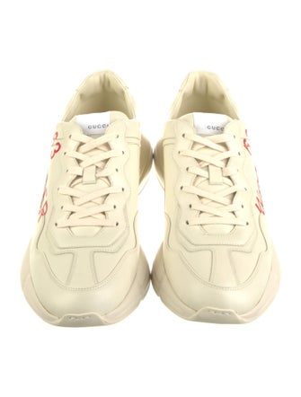 Gucci Interlocking G Logo Leather Sneakers