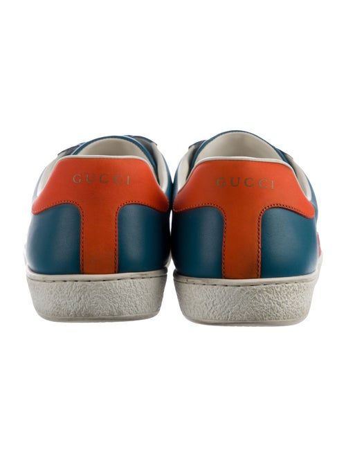 Gucci Interlocking G Logo Leather Sneakers