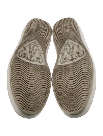 Gucci Interlocking G Logo Leather Sneakers