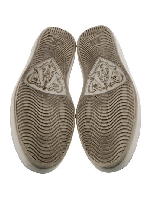 Gucci Interlocking G Logo Leather Sneakers