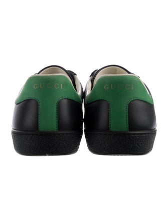 Gucci Interlocking G Logo Leather Sneakers