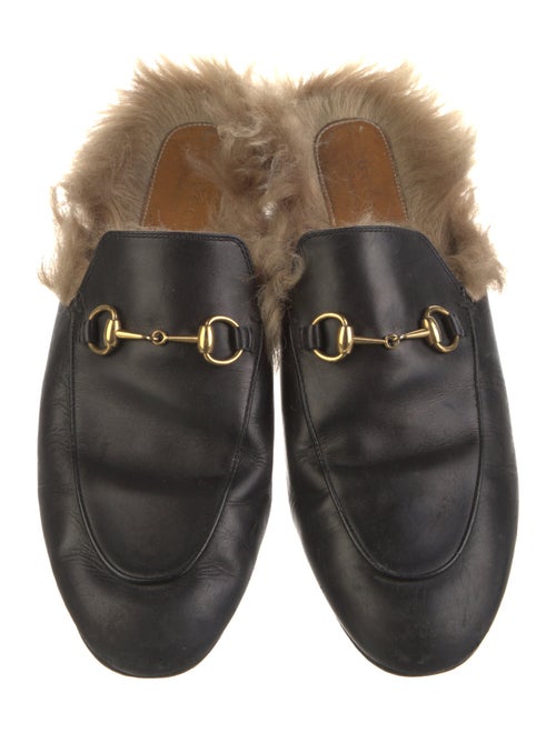 Gucci Princetown Horsebit Accent Mules