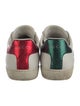 Gucci Leather Printed Sneakers