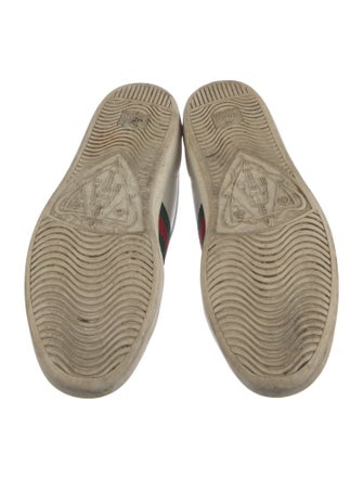 Gucci Leather Printed Sneakers