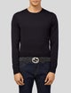 Gucci Interlocking G Logo Leather Waist Belt