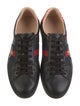 Gucci Sylvie Web Accent Leather Sneakers