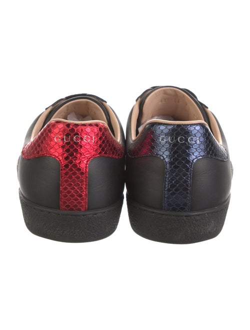 Gucci Sylvie Web Accent Leather Sneakers