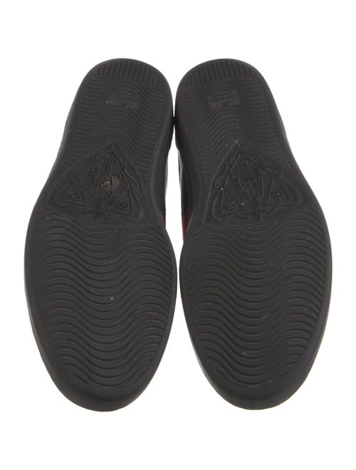 Gucci Sylvie Web Accent Leather Sneakers