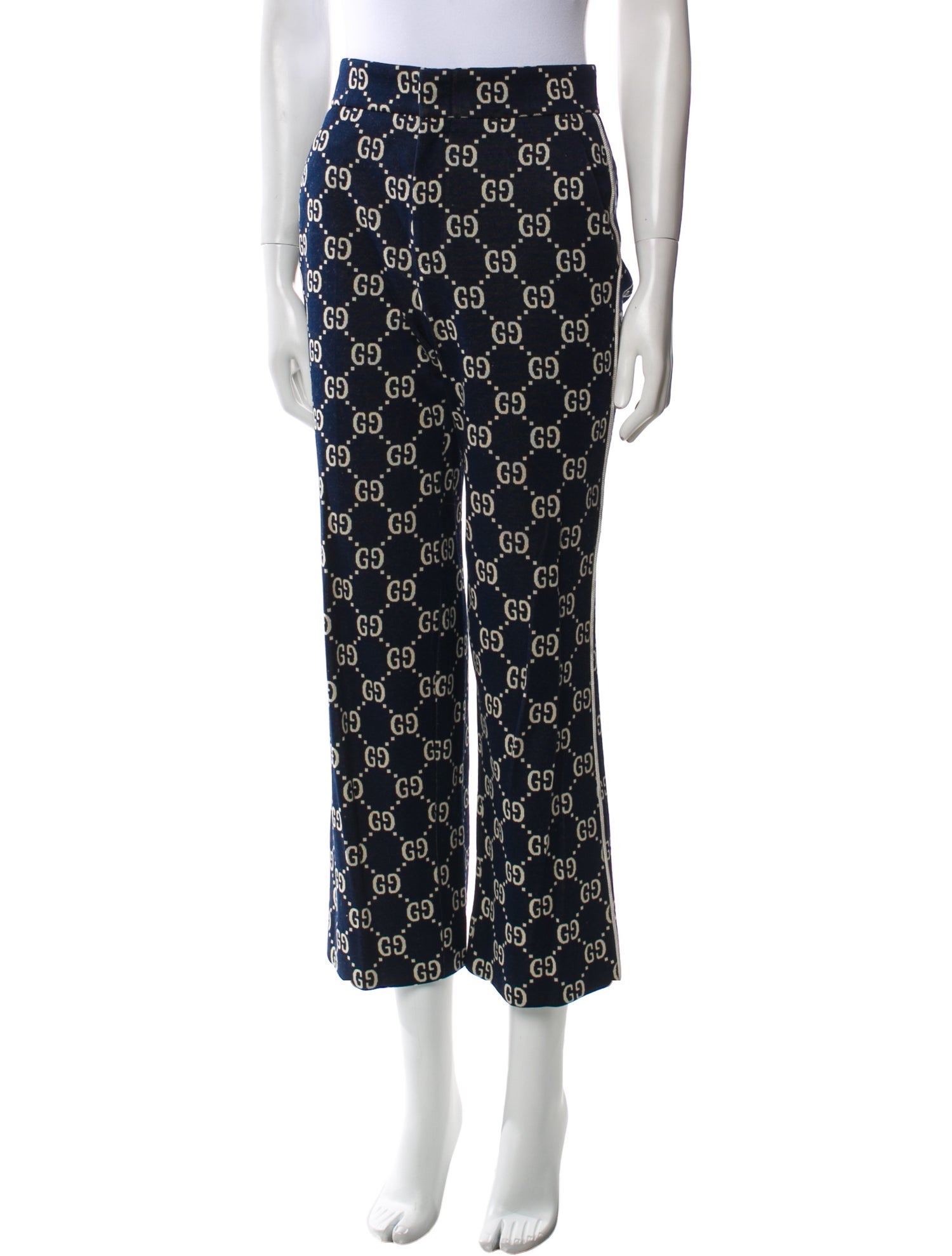 Gucci Printed Wide Leg Pants