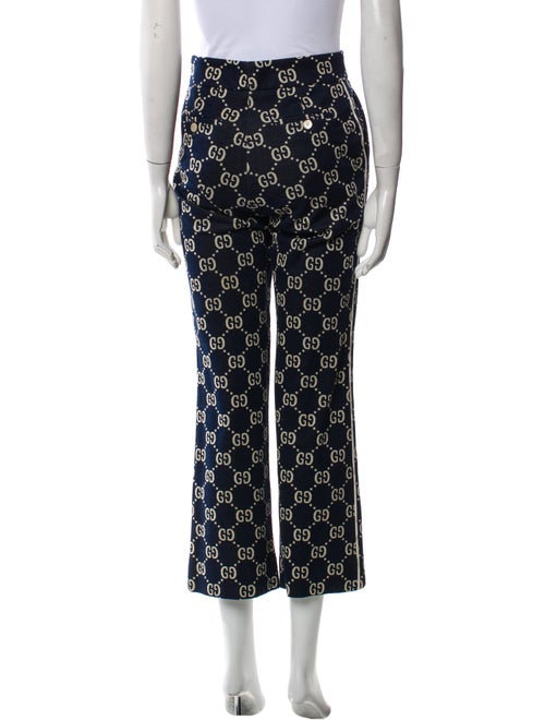 Gucci Printed Wide Leg Pants