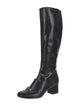 Gucci Horsebit Accent Patent Leather Boots
