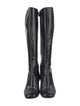 Gucci Horsebit Accent Patent Leather Boots
