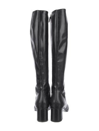 Gucci Horsebit Accent Patent Leather Boots