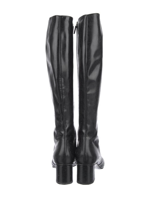 Gucci Horsebit Accent Patent Leather Boots