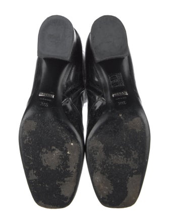 Gucci Horsebit Accent Patent Leather Boots