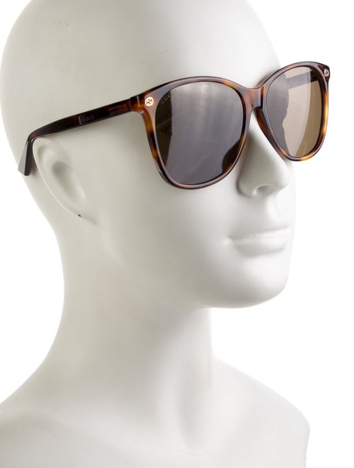 Gucci Interlocking G Logo Wayfarer Sunglasses