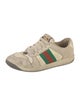 Gucci Web Accent Leather Sneakers