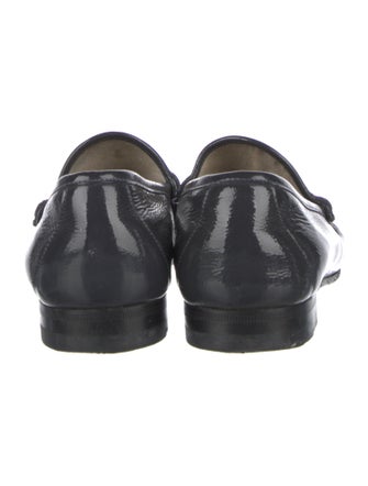 Gucci Horsebit Accent Patent Leather Loafers