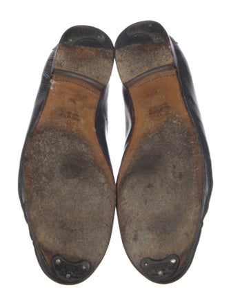 Gucci Horsebit Accent Patent Leather Loafers