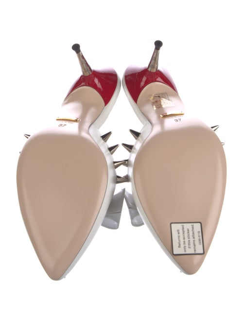 Gucci Leather Bow Accents Mules