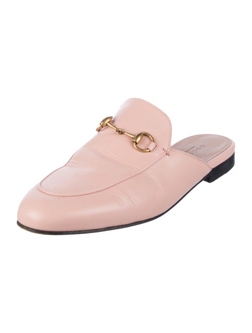 Gucci Horsebit Accent Leather Mules
