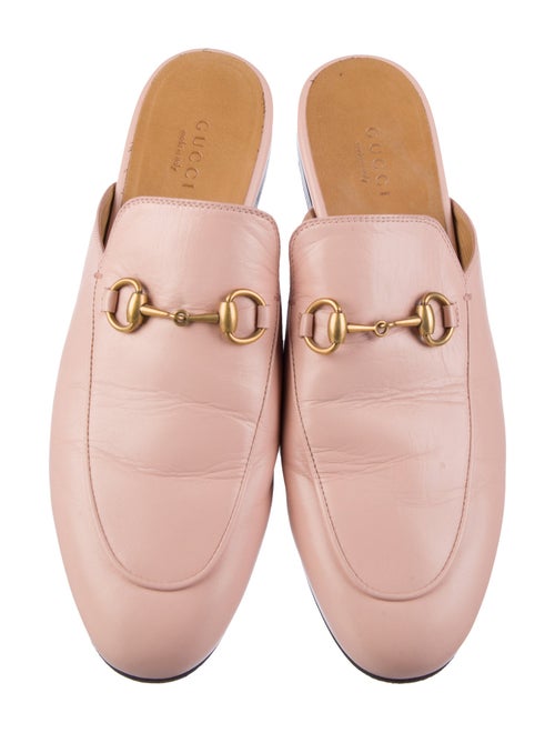 Gucci Horsebit Accent Leather Mules