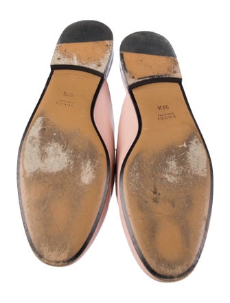 Gucci Horsebit Accent Leather Mules