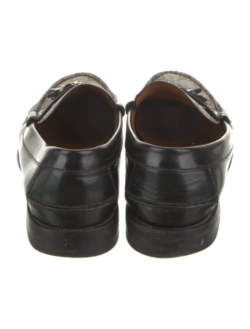 Gucci GG Supreme Leather Dress Loafers